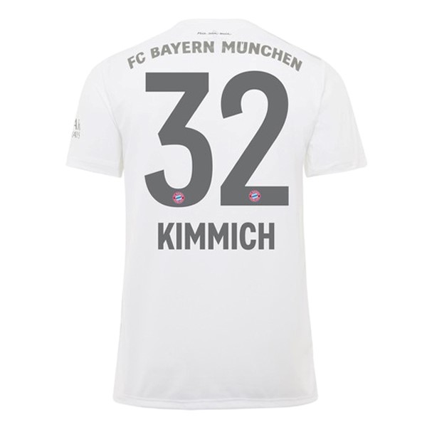 Camiseta Bayern Munich NO.32 Kimmich 2ª 2019/20 Blanco